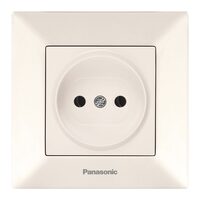 PRIZA SIMPLA ARKEDIA PANASONIC BEJ