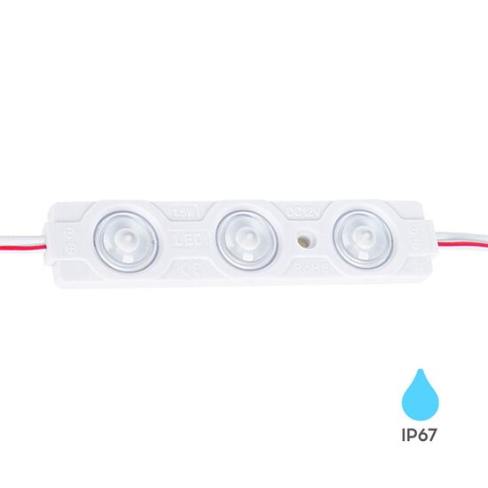 SIR MODULE LED 20 buc x 1,2W, VERDE, 12V, IP67