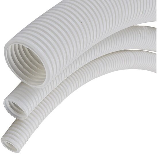 TUB FLEXIBIL DIN 13MM 50M/SUL ALB f:320N