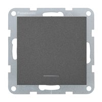 MECANISM INTRERUPATOR CU LED KARRE PLUS FUMURIU
