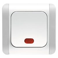 INTRERUPATOR CU LED KARDELEN CU CLIPS