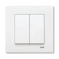 COMUTATOR VIKO KARRE ALB CU CLIPS