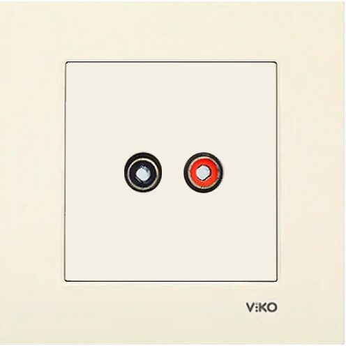 PRIZA AUDIO KARRE VIKO BEJ