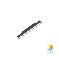 CORP LINEER LED PT SINA MAGN. 10W 950lm 3in1 NEGRU