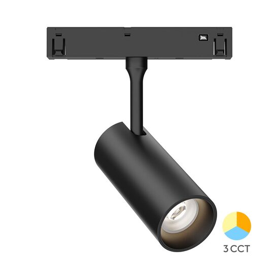 SPOT LED PE SINA MAGNET 10W 810lm 24gr. 3IN1 NEGRU