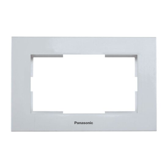 RAMA PT PRIZA SCHUKO DUBLA KARRE PLUS PANASONIC SILVER