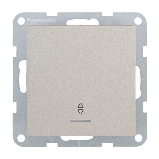 MECANISM INTRERUPATOR SCARA CU LED KARRE PLUS BRONZ