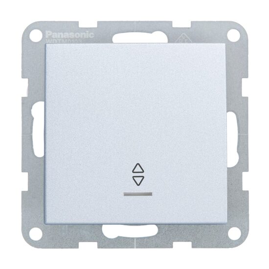 MECANISM INTRERUPATOR SCARA CU LED KARRE PLUS SILVER