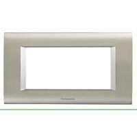 RAMA 4M MODULAR SISTEMA INOX MAT + METALIC ALB PANASONIC