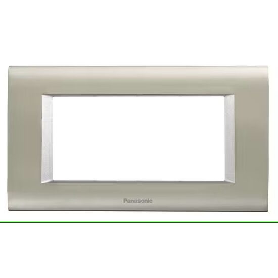 RAMA 4M MODULAR SISTEMA INOX MAT + METALIC ALB PANASONIC