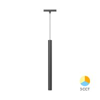 CORP SUSP.LED PE SINA MAG. 7W 490lm 24gr. 3000K NEGRU