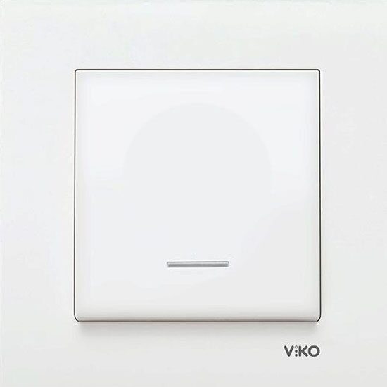 INTRERUPATOR CU LED SI REVENIRE MERIDIAN VIKO
