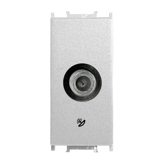 PRIZA SATELIT F CONNECTOR 10dB 1M ALB METALIC