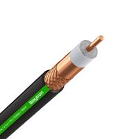 CABLU COAXIAL RG6 CX7 Cu/Cu 75ohm NEGRU 100m/buc