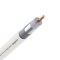 CABLU COAXIAL RG6 CX2 CCS 75ohm ALB 100m/buc