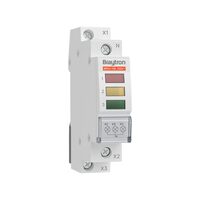 INDICATOR LED PE SINA DIN 230V VERDE-GALBEN-ROSU BRG1-139 BRAYTRON