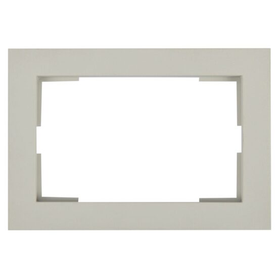 RAMA PENTRU PRIZA DUBLA KARRE PLUS 55 SOFT TOUCH SANDSTONE FS