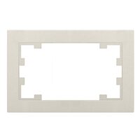 RAMA PENTRU PRIZA DUBLA KARRE PLUS 55 BRONZ FS