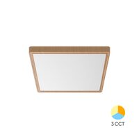 PLAFONIERA LED 20W 3IN1 IP40 LEMN JADE SQR SLR