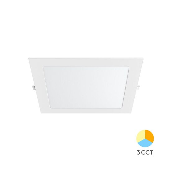 SPOT LED PATRAT ST 12W 1120lm 3in1 D: 6inch