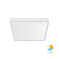 PLAFONIERA LED 26W 3in1 IP40 ALB JADE SQR SLR