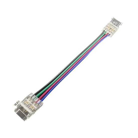 CONECTOR DE MIJLOC CU FIR PT BANDA LED RGB (BANDA -BANDA)-10mm