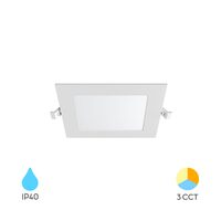 SPOT LED PATRAT ST 6W 470LM 3IN1 D:128x128MM IP40