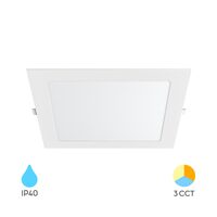 SPOT LED PATRAT ST 18W 1760lm 3IN1 D:225x225mm IP40