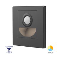 CORP LED PT TREPTE CU SENZOR 1,5W 3in1 GRI