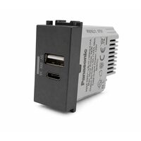PRIZA USB TIP A+C 5V-3A MODULAR FUMURIU 1M PANASONIC