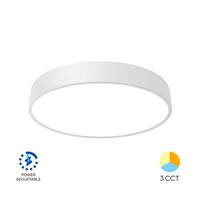 PLAFONIERA LED 36W 3in1 ALB BLADE RND