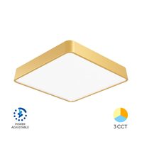 PLAFONIERA LED 36W 3in1 AURIU BLADE SQR