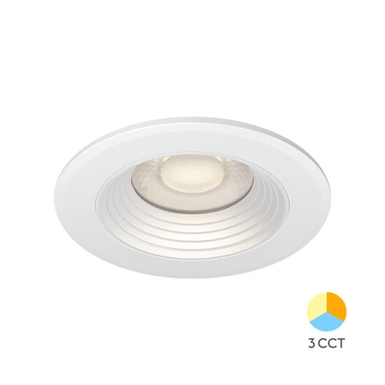 SPOT CU LED ROTUND G6 6,5W 3in1 IP20 ALB/ALB