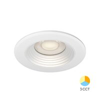 SPOT CU LED ROTUND G6 6,5W DIM-3in1 IP20 ALB/ALB