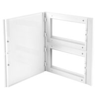 MODB CAPAC ALB MAT PENTRU CUTIE DE MULTIMEDIA 2randuri 32module