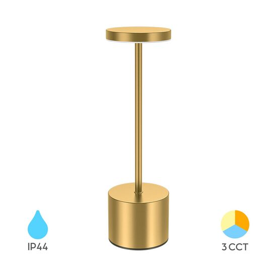 LAMPA DE MASA 2W 3in1 Reincarcabil LUXE-1 AURIU BRAYTRON