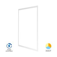 LED PANEL SLIM 40W 4800lm 595X595 ALB 3in1 BRAYTRON