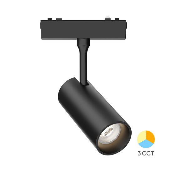 SPOT LED PE SINA MAGNET 10W 3in1 S20A-TRC045 NEGRU