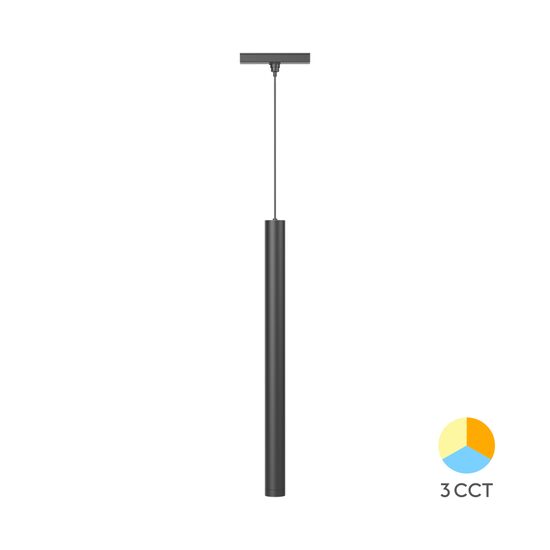 CORP SUSP.LED PE SINA MAG. 7W 510lm 24gr. 3in1 S20B-PDT030 NEGRU