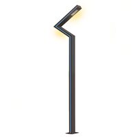 STALP DECORATIV Alu. H400cm D:8x12cm, tip:Z, LED:2x30W, IP54