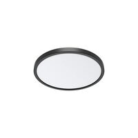 PLAFONIERA LED 20W 5in1 1600lm IP40 JADE-G2-SLR NEGRU RND