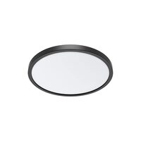 PLAFONIERA LED 25W 5in1 2100lm IP40 JADE-G2-SLR NEGRU RND