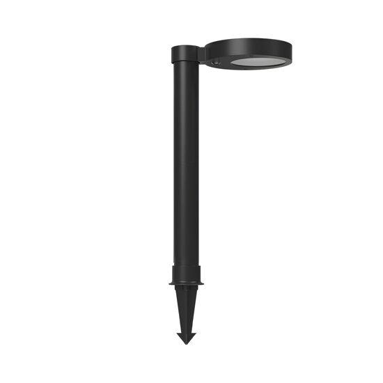 CORP EXT SPIKE 8W 2A 2in1 RND IP65 NEGRU SOLAR