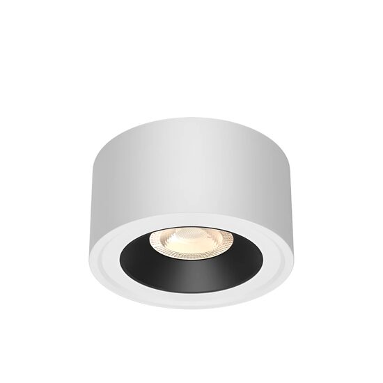 CORP GATA SR 1D 10W 3in1 RND ext.ALB int. NEGRU