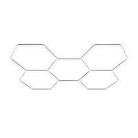 SISTEM HEGZA-5-G2 HEXAGONAL-5 GRILA 160W 6500K 17800LM L:2380x1650mm IP20 HEGZA-5-G2