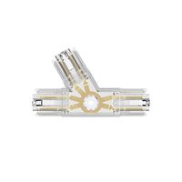 CONECTOR HEGZA-TRIPLU 120 GRADE-R TRANSPARENT
