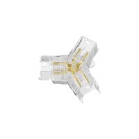 CONECTOR HEGZA-G2-Y-TRIPLU 120 GRADE TRANSPARENT